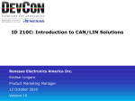 Advantages of CAN and LIN in Networked Embedded Systems