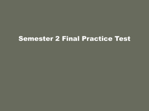 Sem2 Final Practice Test