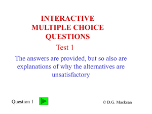 Question 1 - Free Exam Papers