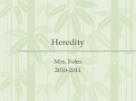 Heredity - Madison County Schools