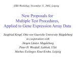 Multiple Comparisons with Gene Expression Arrays Using a Data