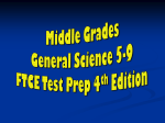 Test Prep Middle Grades