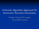 A Genetic Algorithm Approach to Interactive