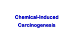 Chemical-induced carcinogenesis