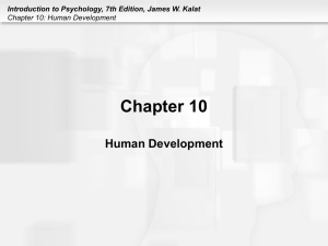 Chapter 10: Human Development