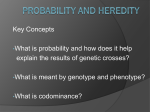 Probability and Heredity
