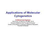 Applications of Molecular Cytogenetics