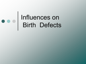 birth defect