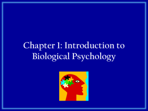 Biological Psychology CH1