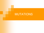 MUTATIONS