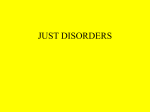 just disorders - local.brookings.k12.sd.us
