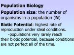 APES POPULATION PATTERNS