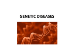 Genetic Diseases: diagnostic tools