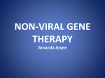 non-viral gene therapy - POKEWEED-ANTIVIRAL