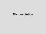 microevolution - Wikispaces : AaronFreeman