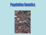 Population Genetics