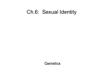 Ch.6: Sexual Identity