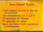 Sex-linked Traits Traits