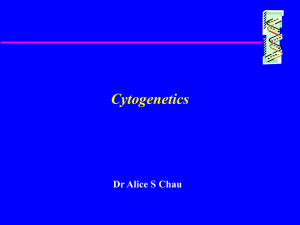 Cytogenetics