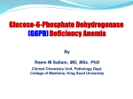 Lecture 2- G6PD_Deficiency