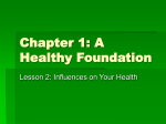 Chapter 1: A Healthy Foundation