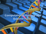 Bioinformatics and Computational Bology notes