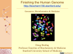 Finishing the Human Genome
