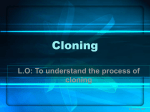 clones - Noadswood Science
