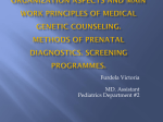 Lecture 05. Organization of medical genetic counseling