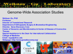 Genome Wide Association Studies