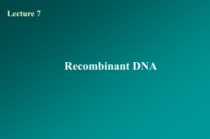 Cloning Restriction Fragments of Cellular DNA
