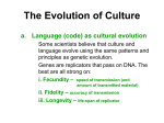 02-The Evolution of Culture