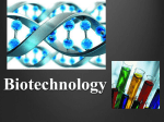 Gene Technology notes