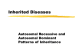 Inherited Diseases - bakerbiologygenetics
