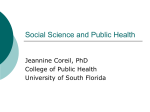 Social Science and Public Health