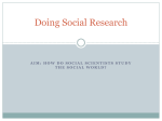 Doing Social Research