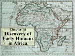 1:i - Discovery of Early Humans in Africa