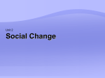 1 Social Change intro