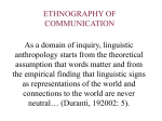 Ethnography of com