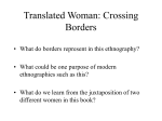 Translated Woman: Crossing Borders