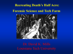 Forensic Anthropology at Louisiana Tech University