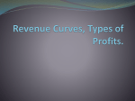 Revenue Curves, Types of Profits.