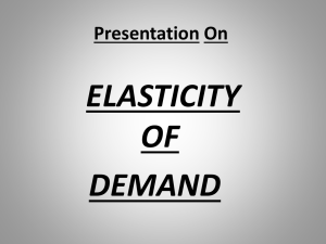 Factors Affecting Price Elasticity Of Demand