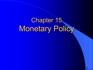 Chapter 11 Money and the Economy