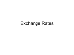 Exchange Rates - San Ramon Valley High School