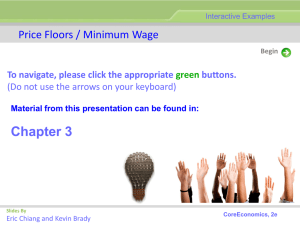 Chapter 7_Price Floors & Minimum Wage