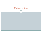 Externalities