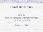 Croft Industries - Lingnan University