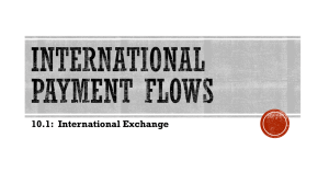International Payment flows