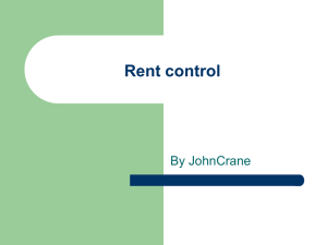 Rent control - Illinois State University